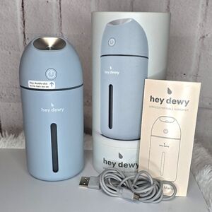 Hey Dewy Wireless, Rechargeable, Self-Care, Skin-Nourishing, Hydrating, Portable